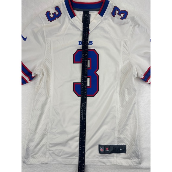 Nike NFL Buffalo Bills #3 Manuel Jersey Men's Small White - Picture 3 of 9